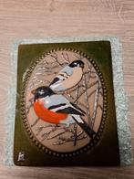 Jie Gantofta Vintage Keramische Tegel - Vogels, Ophalen of Verzenden