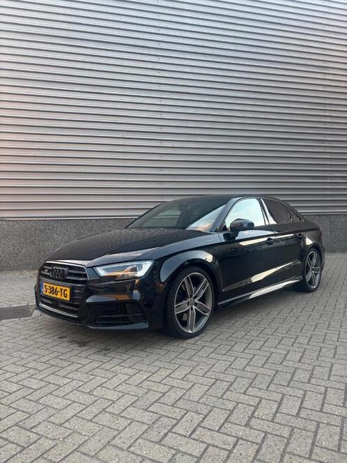 Audi A3 S3 Tfsi 300pk S Tronic Quattro 2019 Zwart, Auto's, Audi, Particulier, A3, 4x4, ABS, Achteruitrijcamera, Adaptieve lichten