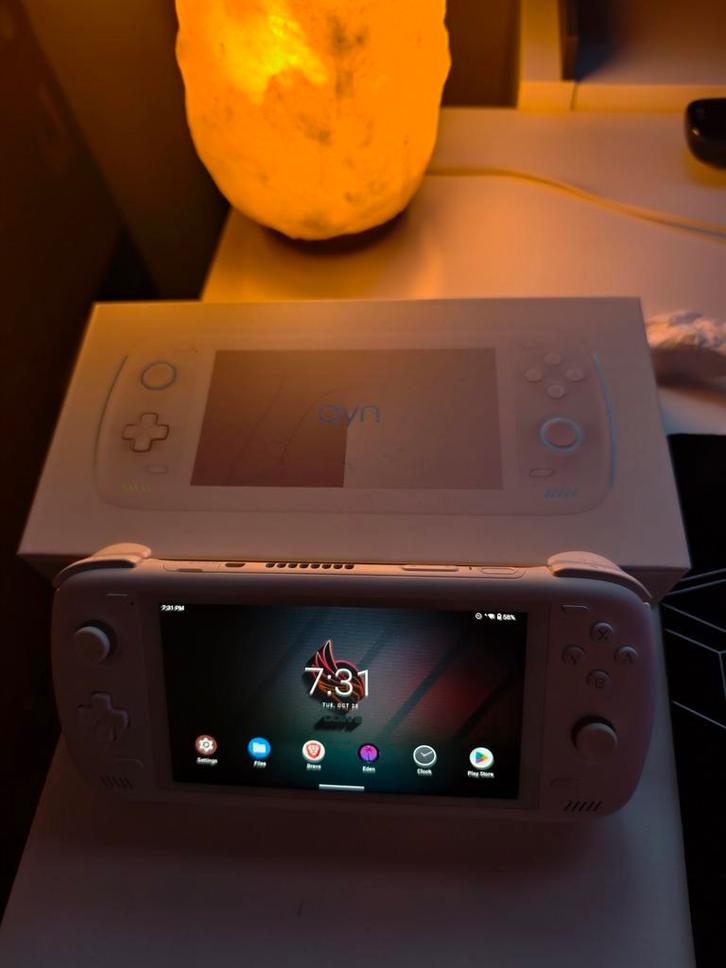 Ayn Odin 2 Pro wit - 256GB/12GB RAM - Android Gaming, Spelcomputers en Games, Spelcomputers | Overige, Zo goed als nieuw, Ophalen of Verzenden