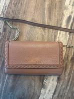 Lancel leren tas met ketting, Overige merken, Bruin, Ophalen of Verzenden, Zo goed als nieuw