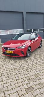 Opel Corsa 50kWh 136pk Aut 2022 Rood, Auto's, 0 cilinders, Zwart, 0 kg, Leder en Stof