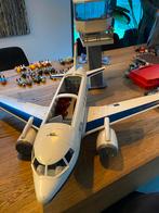 Playmobil Groot Vliegtuig + Toren (dak ontbreekt), Ophalen, Gebruikt