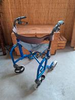 Blauwe rollator, Ophalen, Gebruikt