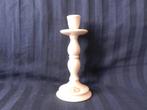 Wit aardewerk eenlichts kandelaar Velsen Sassenheim h. 20,5, Antiek en Kunst, Ophalen of Verzenden