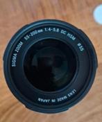 Sigma zoomlens 55-200, Ophalen of Verzenden, Zo goed als nieuw, Telelens, Zoom