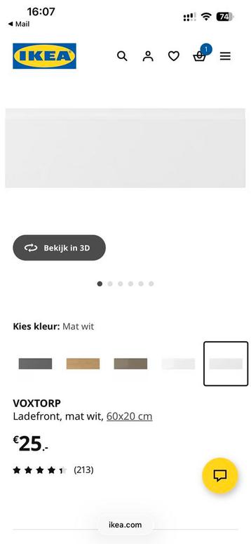 IKEA keuken Voxtorp & Upplov ladefront - afbeelding 4