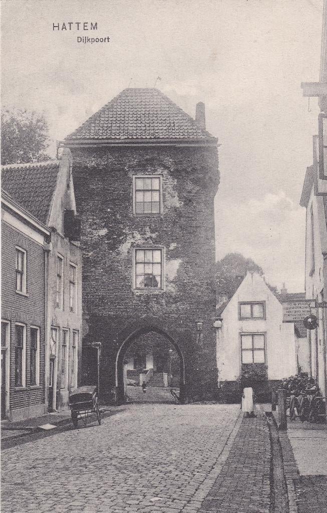 Hattem Dijkpoort, Ophalen of Verzenden, 1920 tot 1940, Ongelopen, Gelderland