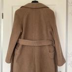 Lange wollen damesjas, Kleding | Dames, Jassen | Winter, H&M, Bruin, Ophalen of Verzenden, Zo goed als nieuw