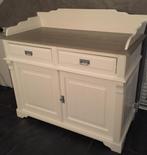 antieke kast en dressoir voor kinderkamer, Ophalen, Gebruikt, Antiek wit geschilderd, 150 tot 200 cm