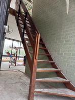 Houten trap, Ophalen, Gebruikt, Trap, 2 tot 4 meter
