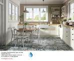 Portugeese Waterbestendig Laminaat Melazzo Bleu 12mm dik, Blauw, 75 m² of meer, Nieuw, Portugese waterbestendig tegel laminaat