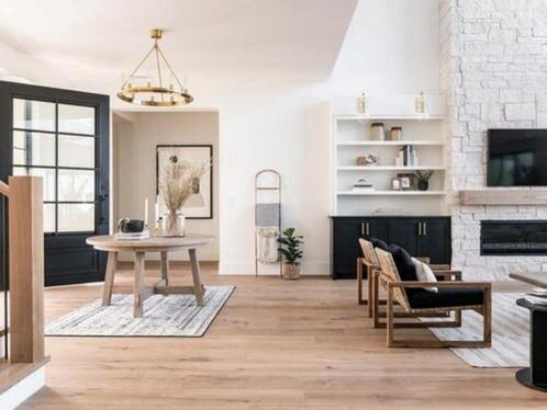 WEEKAANBIEDING! EIKEN VLOER, MULTIVLOER RUSTIEK GEOLIED, Huis en Inrichting, Stoffering | Vloerbedekking, Nieuw, 75 m² of meer