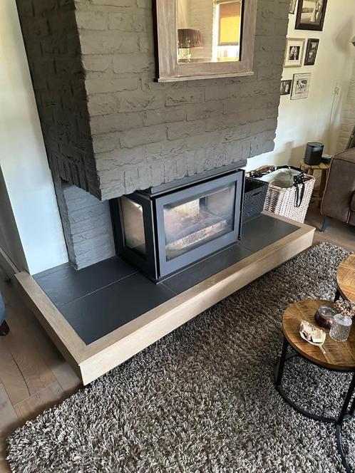 Barbas Unilux-6 265 3-zijdig houthaard (2019), Huis en Inrichting, Haarden, Gebruikt, Houthaard, Ophalen