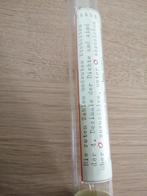 LOSSE TORRICELLI THERMOTER IN TOPSTAAT VERKEREND 42 CM LANG., Ophalen of Verzenden, Zo goed als nieuw, X, Binnenthermometer