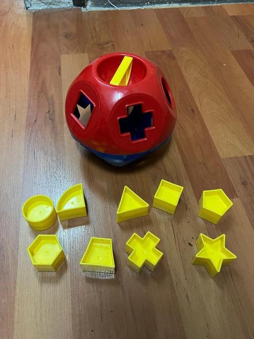 Tupperware vormenstoof / puzzelbal – klassiek speelgoed, Kinderen en Baby's, Speelgoed | Babyspeelgoed, Gebruikt, Overige typen