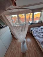 Klamboe eenpersoons, Huis en Inrichting, Slaapkamer | Beddengoed, Ophalen, Gebruikt, Eenpersoons, Wit