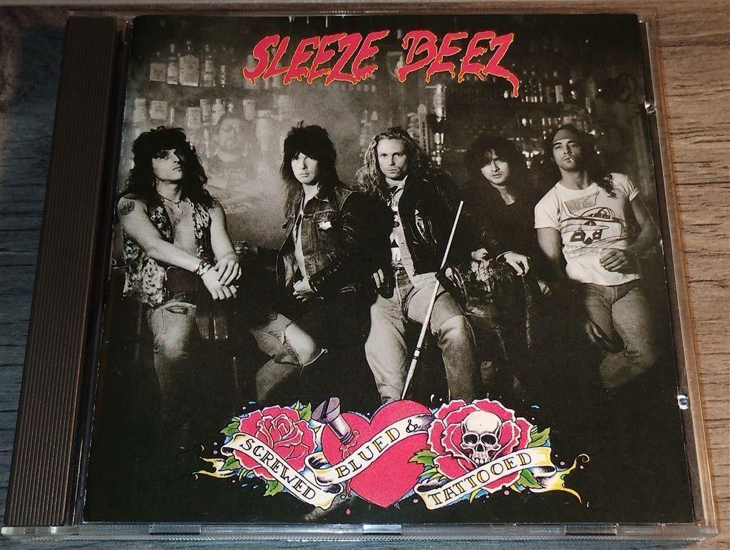 Sleeze Beez ‎- Screwed Blued & Tattooed, Ophalen of Verzenden, Zo goed als nieuw
