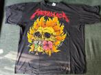 Metallica flower skull vintage shirt, Ophalen of Verzenden, Gebruikt, Kleding