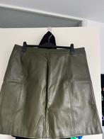 NIEUW!! Olijfgroen lederlook rokje XL, Maat 46/48 (XL) of groter, Nieuw, Ophalen of Verzenden, Hema