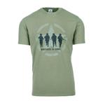 T-shirt Brothers in Arms Task Force -2215, Nieuw, Groen, Verzenden