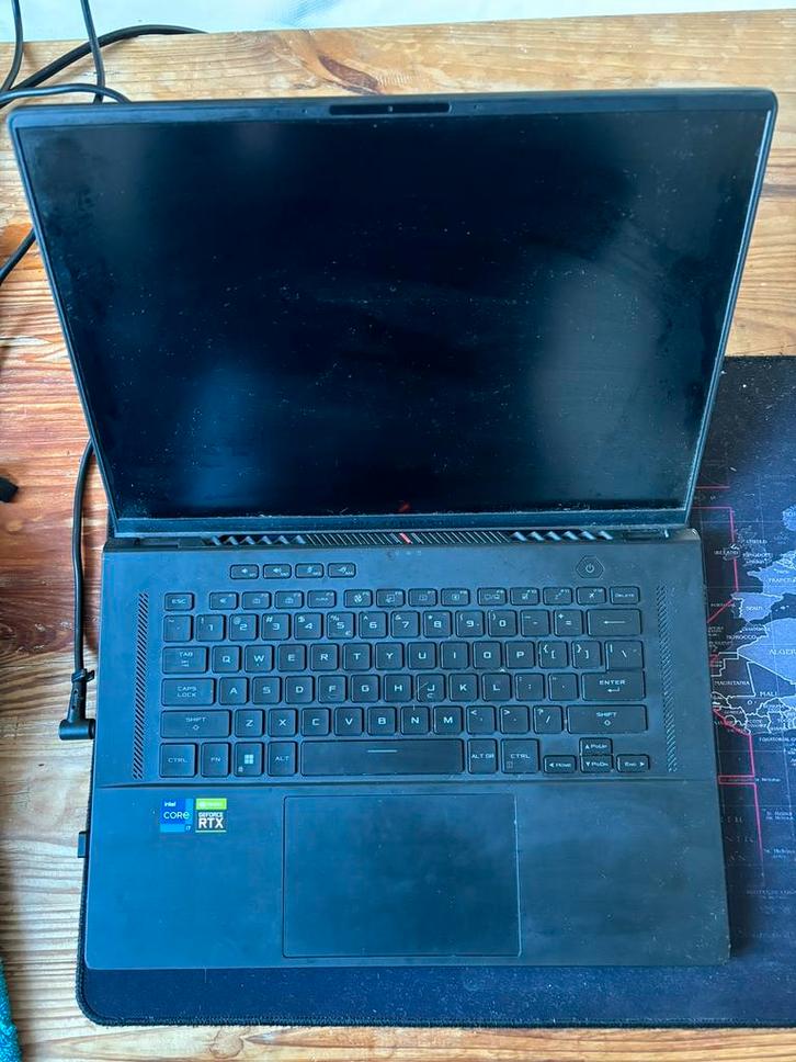 Asus zephyrus m16 laptop, Computers en Software, Windows Laptops, Zo goed als nieuw, 16 inch, SSD, Onbekend, 16 GB, Qwerty, Met videokaart