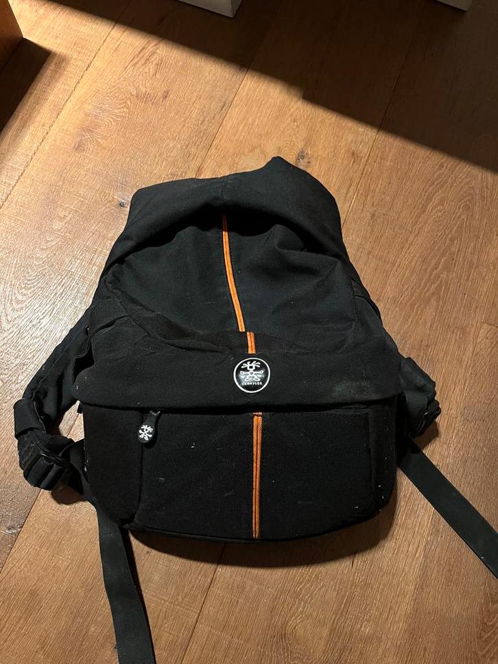 ZGAN - Crumpler Camera Tas/Rugzak - 2 vakken, Sieraden, Tassen en Uiterlijk, Tassen | Rugtassen, Zo goed als nieuw, Overige merken