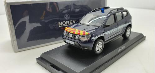 Norev Dacia Duster 2018 Gendarmerie, Hobby en Vrije tijd, Modelauto's | 1:43, Nieuw, Auto, Norev, Ophalen of Verzenden