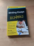 Writing Essays For Dummies, Boeken, Studieboeken en Cursussen, Ophalen of Verzenden, Alpha, Zo goed als nieuw