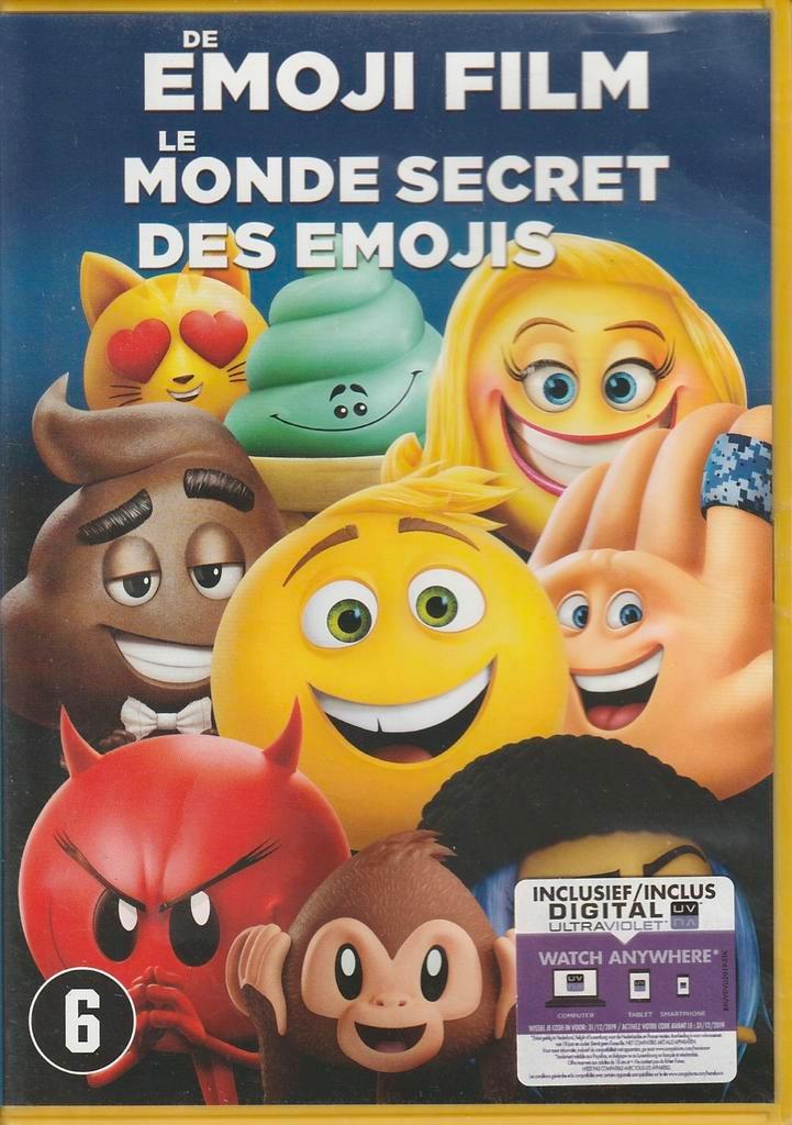 De Emoji Film / The Emoji Movie (2017) NL dvd, Cd's en Dvd's, Dvd's | Tekenfilms en Animatie, Zo goed als nieuw, Alle leeftijden