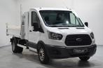 Ford Transit 2.0 TDCI 130 pk L2 Kipper / Open Laadbak Airco,, 13 km/l, Gebruikt, Wit, Bedrijf