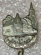Brosch Speldje Schoorl - Kerk en Raadhuis, Ophalen of Verzenden, Gebruikt, Stad of Land, Speldje of Pin