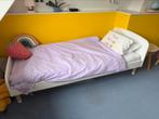 Flexa Play/Dots kinderbed wit 90x200, Kinderen en Baby's, Kinderkamer | Bedden, Ophalen, 85 tot 100 cm, Zo goed als nieuw, Lattenbodem
