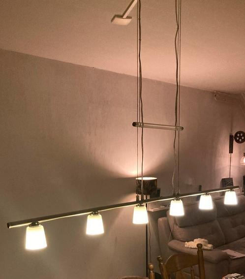 Led hanglamp, Huis en Inrichting, Lampen | Hanglampen, Zo goed als nieuw, 75 cm of meer, Metaal, Ophalen of Verzenden