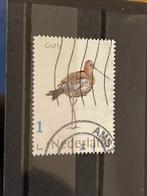 Persoonlijke zegel. zegel uit blok. vogel. Grutto, Ophalen of Verzenden, Na 1940, Gestempeld