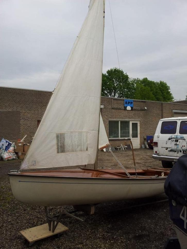 Zeilboot, Watersport en Boten, Zeilen en Zeiltoebehoren, Gebruikt, Overige typen, 15 tot 30 m², 3 tot 6 meter, Ophalen