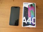Samsung Galaxy A40 smartphone, Gebruikt, Zwart, Ophalen of Verzenden, 64 GB