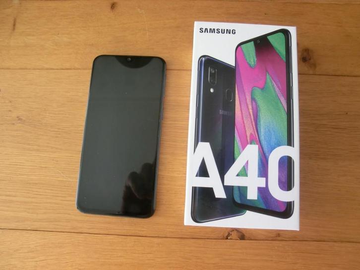Samsung Galaxy A40 smartphone, Telecommunicatie, Mobiele telefoons | Samsung, Gebruikt, Galaxy A, 64 GB, Zonder abonnement, Zonder simlock