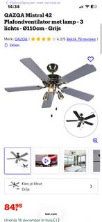 Plafond waaier, Ophalen of Verzenden, Nieuw