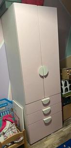 IKEA SMÅSTAD / PLATSA kledingkast roze/wit, Kinderen en Baby's, Kinderkamer | Commodes en Kasten, Ophalen, 50 tot 70 cm, 105 cm of meer