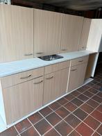 Keukenblok 180 met bovenkasten en 1 hoekkast, Ophalen of Verzenden, Gebruikt, Enkelwandige keuken