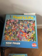 That's Life Puzzel - 1000 stukjes, Hobby en Vrije tijd, Ophalen of Verzenden, 500 t/m 1500 stukjes, Zo goed als nieuw, Legpuzzel