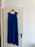 DKNY jurk zijde maat s, Gedragen, Blauw, Ophalen of Verzenden, Onder de knie