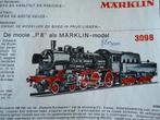 marklin stoomlok 3098 model P8, Ophalen, Wisselstroom, Gebruikt, Locomotief