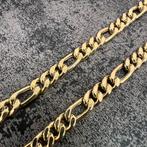 14k gouden ketting figaro schakel dik model, Ophalen of Verzenden, Zo goed als nieuw, Goud