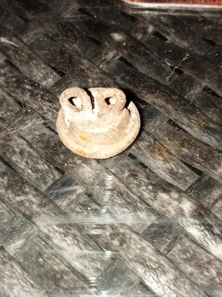 Xx Dubbel Haak Schirmmützeknoop, Antiek en Kunst, Antiek | Overige Antiek, Ophalen of Verzenden