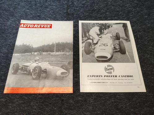 2x Reclame (A4) DAF Formule 3/ Variomatic (1965), Verzamelen, Automerken, Motoren en Formule 1, Gebruikt, Formule 1, Verzenden