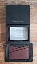 Kaarthouder Mazda echt leer Burgundy, nieuw in doosje, Overige merken, Verzenden, Nieuw, Leer