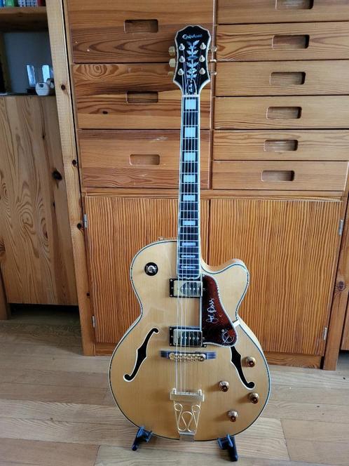 Epiphone Emperor Joe Pass, Muziek en Instrumenten, Snaarinstrumenten | Gitaren | Elektrisch, Zo goed als nieuw, Hollow body, Epiphone