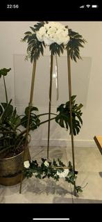 Welkomst Ezel met Plexiglas Bord incl bloemen, Ophalen of Verzenden, Zo goed als nieuw, Binnen