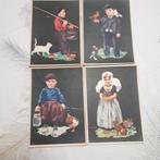 4 kaarten, Verzenden, 1920 tot 1940, Ongelopen, Limburg